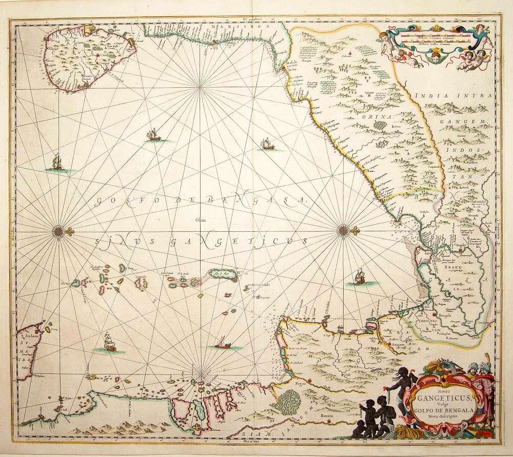 carte historique de Sri Lanka