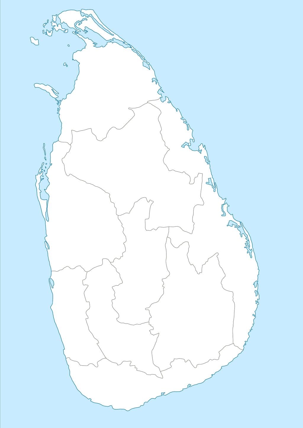carte de Sri Lanka nidan